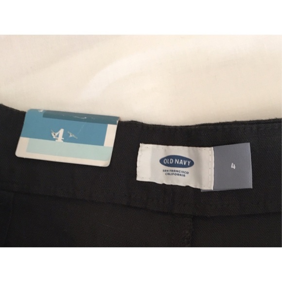 New Size 4 high waisted tie dark army green shorts - Picture 5 of 6